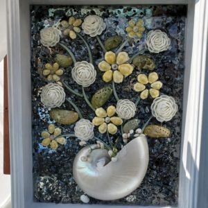 Sea Shell Flower Arrangement
